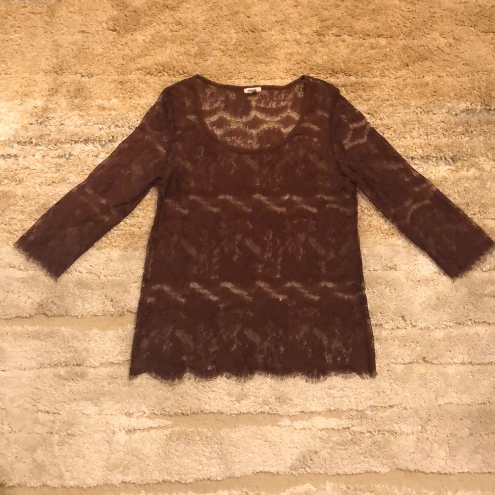 Fossil EUC lace top